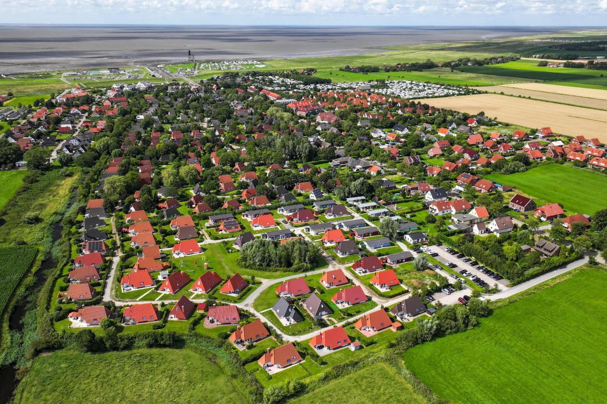 Ferienhaus "Ebbe & Flut" Ostertill 12 Dorum-Neufeld Esterno foto